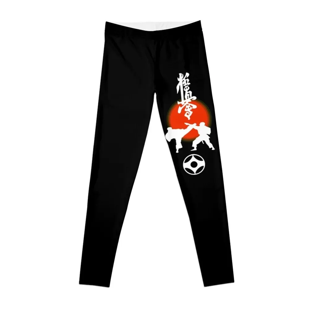 

Kyokushin Karate - The Ultimate Truth - The Kyokoshinkai Kumite Design Leggings Women's sports push up fitness Womens Leggings