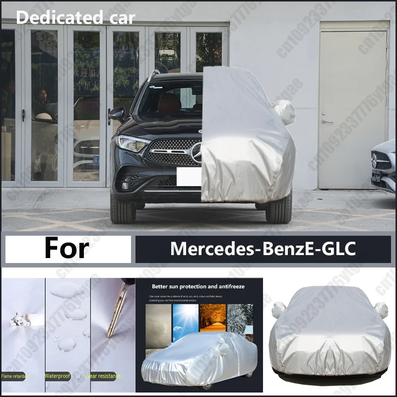 

For Mercedes-Benz-GLC Oxford cloth car cover for sun protection, rain resistance, and all season special car dust cover