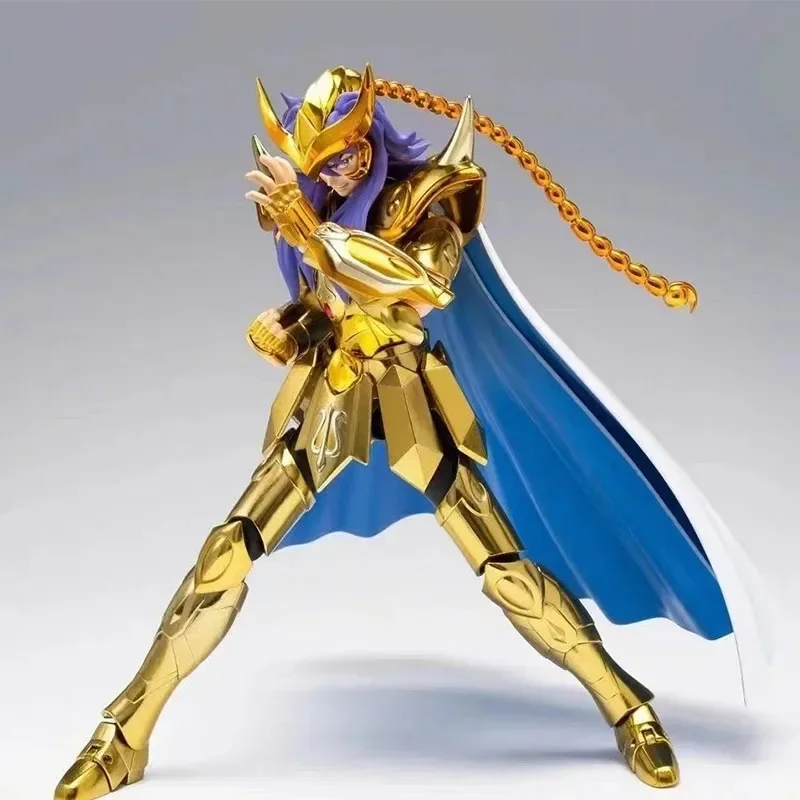 ในสต็อกโลหะ Club/MC Saint Seiya Myth Cloth EX ราศีพิจิก Milo Gold อัศวินของ Zodiac Action Figure ของเล่นของขวัญ