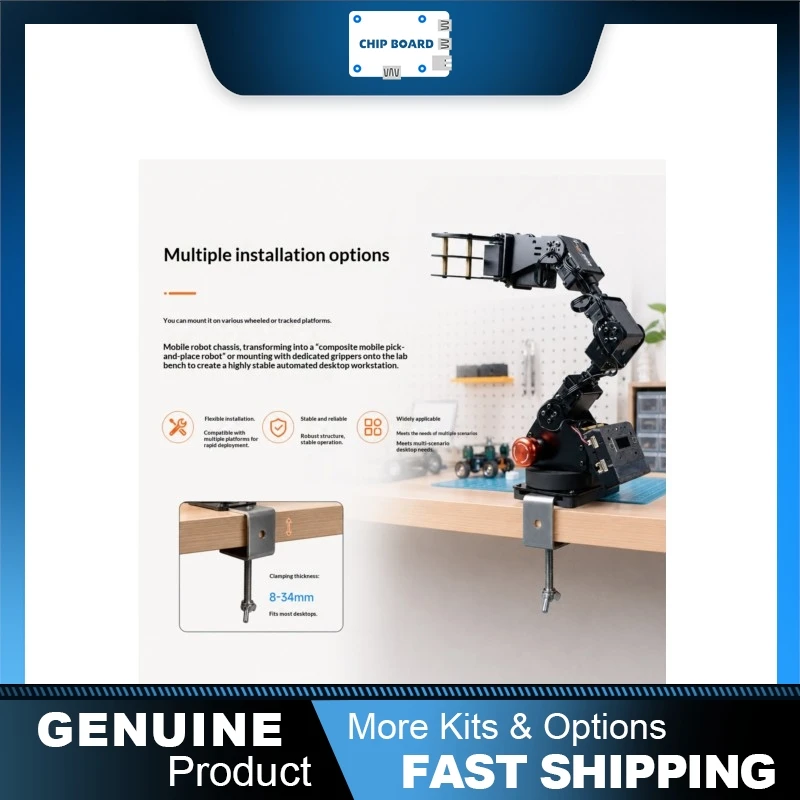 XIAO R XR-6DOTX2 6DOF Robotic Arm Programmable Open Source Development Platform
