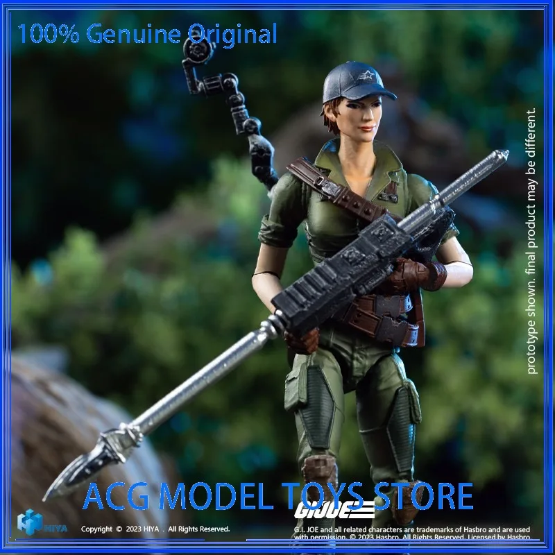 HIYA 미니 시리즈 1/18 특수부대 미스 제이 슈퍼 액션 인형