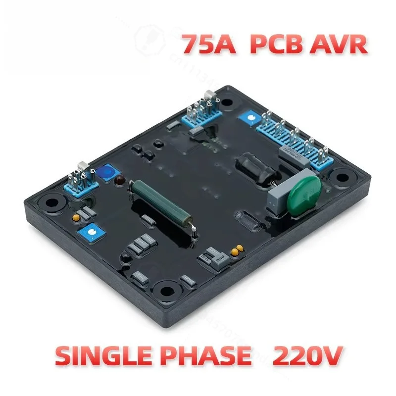 SAVRL-75A AVR Automatic Voltage Regulator Single Phase Stabilizer For Brushed Generator Maintenance Spare Parts