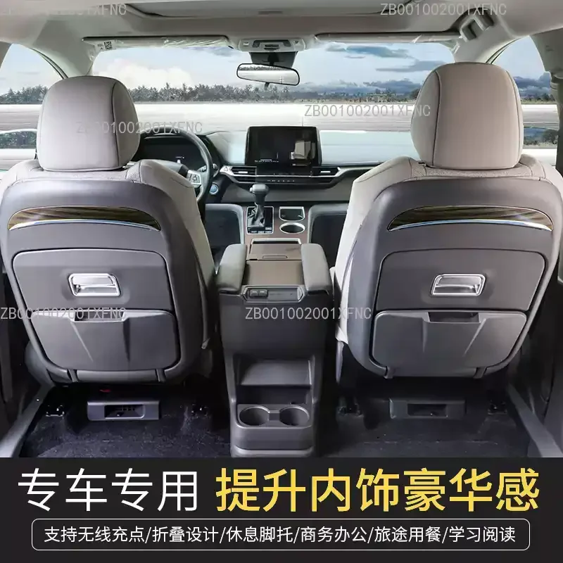 Car Rear Seat Back Folding Table Multifunctional Dining Table for Car Interior