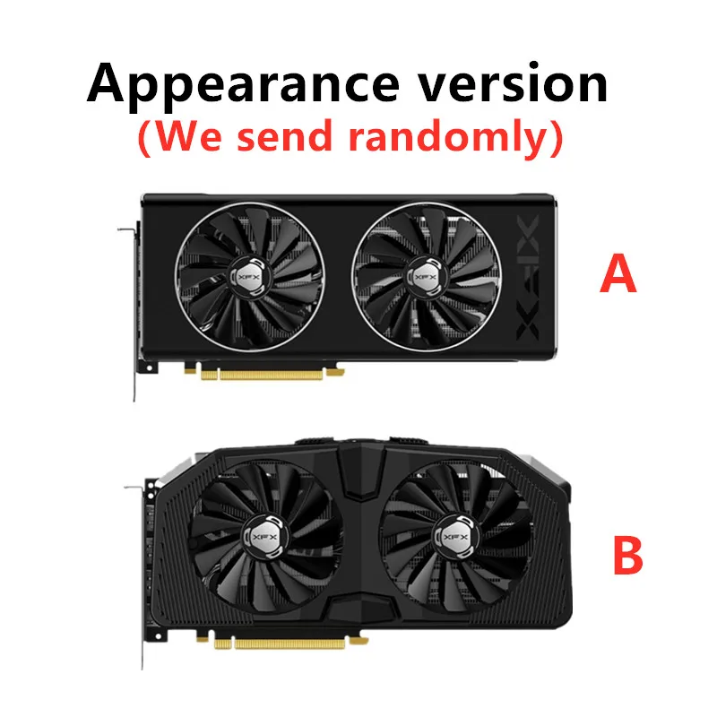 XFX RX5700 8GB NAVI XT Graphics Card GPU AMD RadeonRX 5700 Video Cards  Desktop PC Screen Card Computer Game Map Gaming graphics