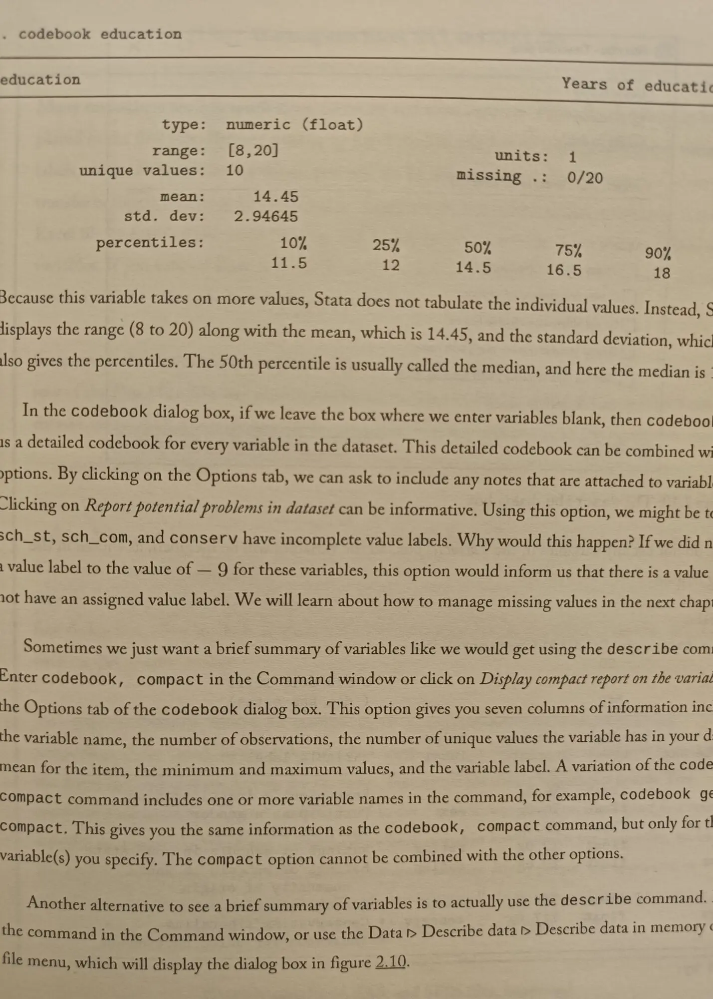 Нежное представление о стате