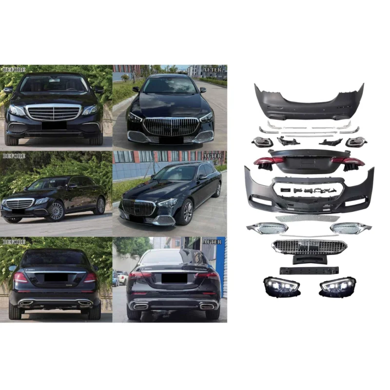 The body kit is suitable for Mercedes 2016-2020 E-Class W213 old and new 21 Maybach body kits