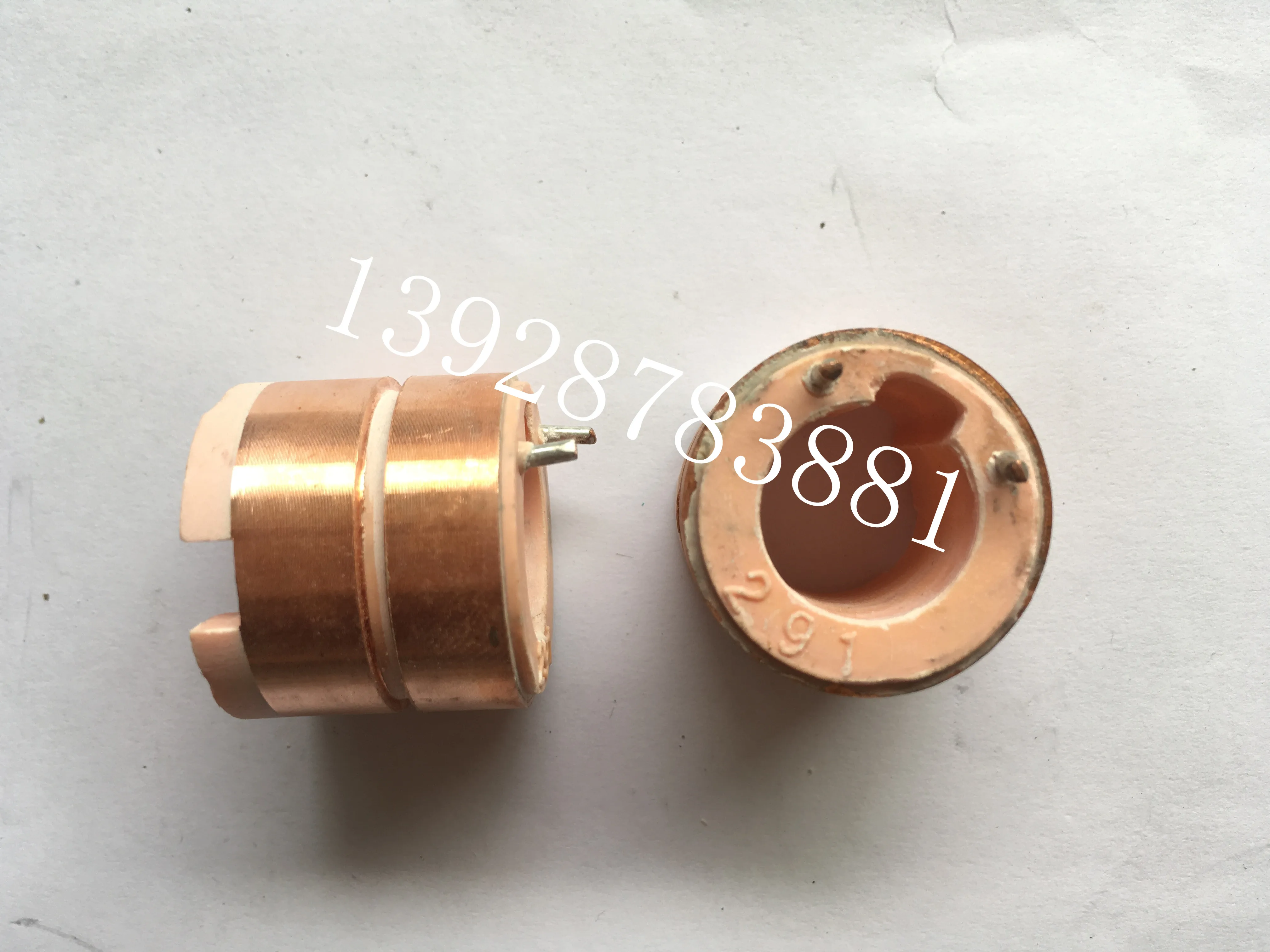 2pcs Bus generator slip ring copper ring JFZ291 JFZ2110 90A