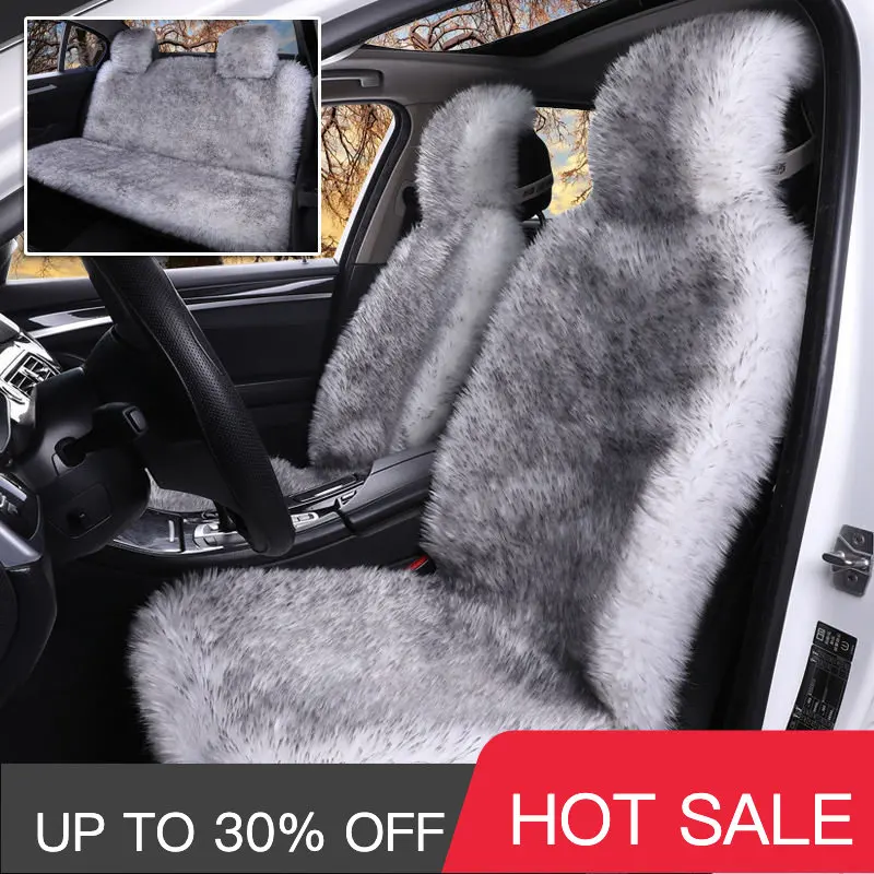 

New style thickened car seat cushion car accessories car cushion fluffy car seat covers car accessories interior