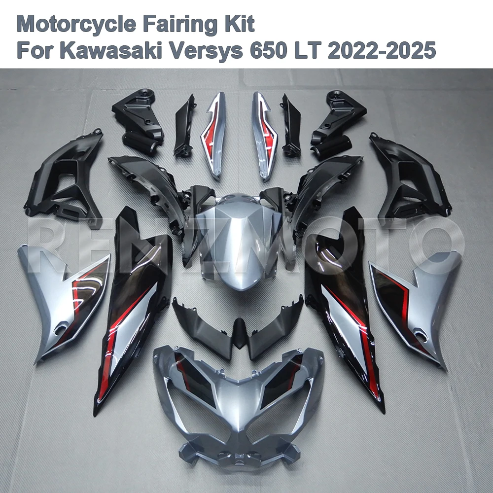 Versys 650 Motorcycle Injection Fairing Panel Bodywork Protector Frame Protector Kits Fit For Kawasaki Versys 650 2022 2023 2024