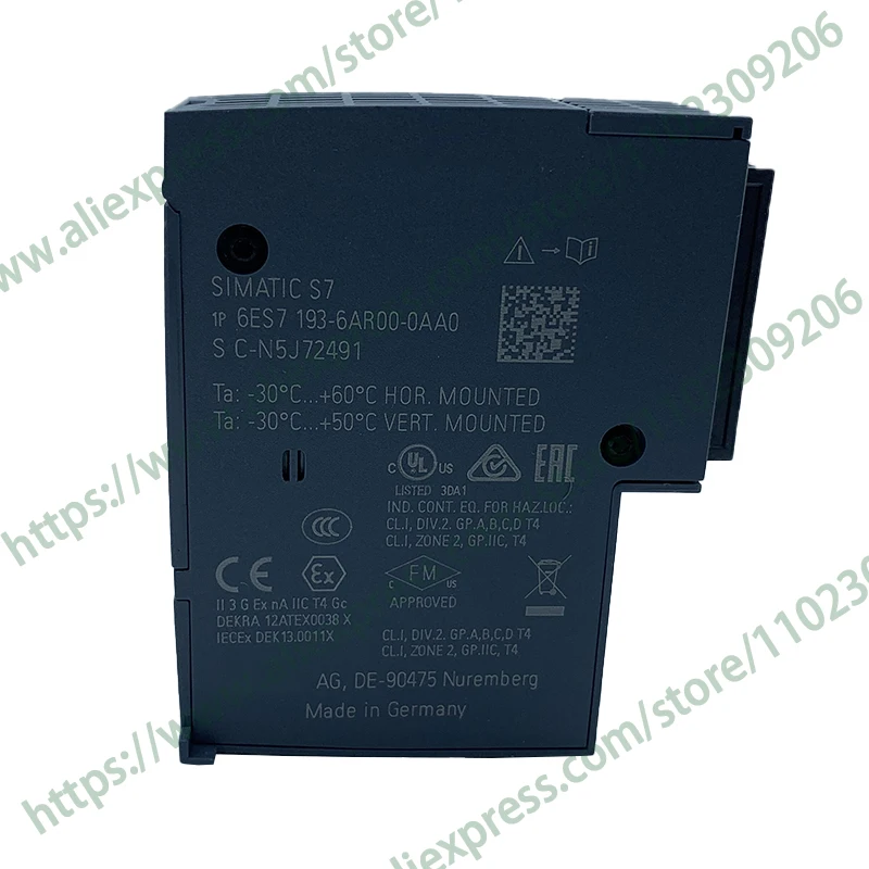 

New Original Plc Controller ET200SP 6ES7193-6AR00-0AA0 6ES7 193-6AR00-0AA0 Adapter Immediate delivery