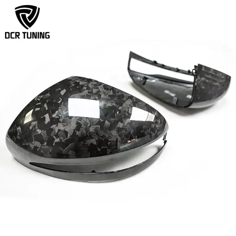 Forged Dry Carbon Fiber Door Mirror Casing for - G Class W464 GLE W167 GLS X167 Direct Replacement