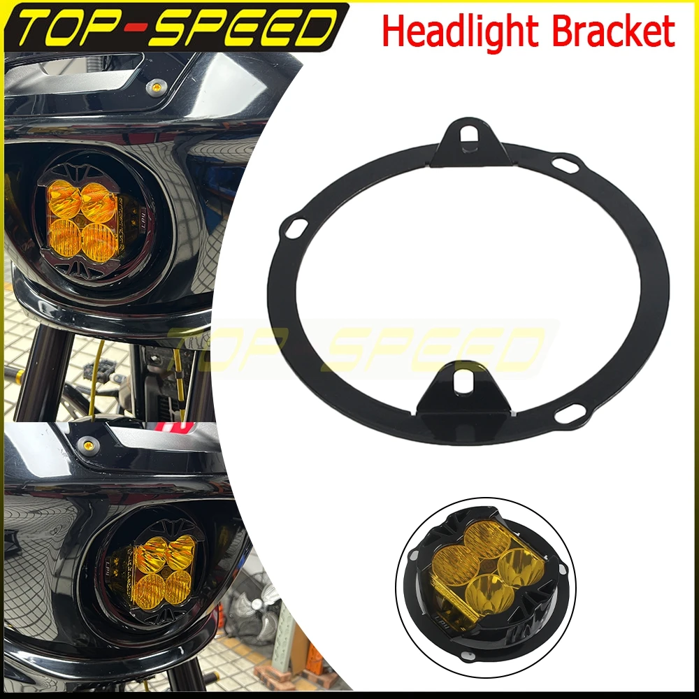 

Кронштейн для фар мотоцикла LP4, кронштейн для освещения, система крепления для фар для Harley Softail Low Rider ST 117 FXLRST FXRST 2022-25