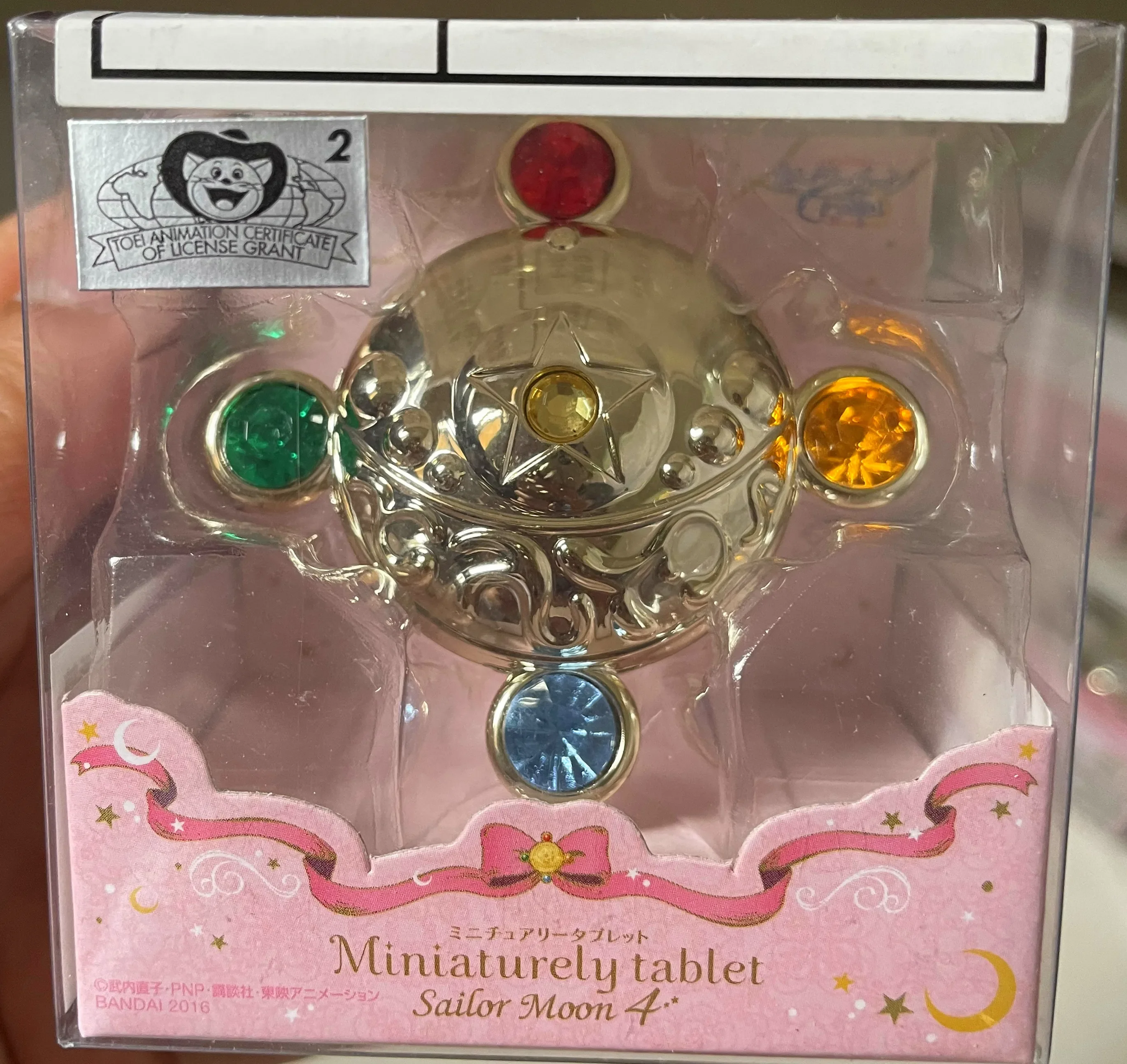 Genuine Pretty Cure Action Figure Japanese Sailor Moon Ex Cashapou Candytoy Miniaturely Table Transformer Model