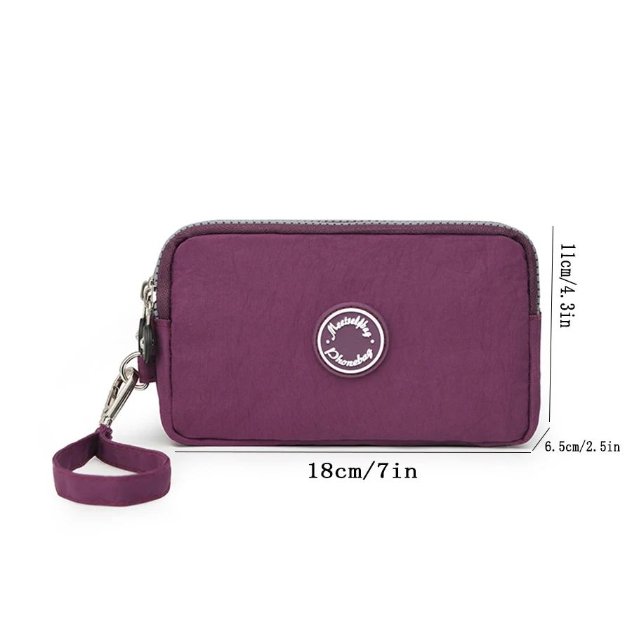 حقيبة يد رجالية، حقيبة يد ذات سعة كبيرة، حقيبة هاتف محمول، محفظة طويلة، نفس النمط للنساء