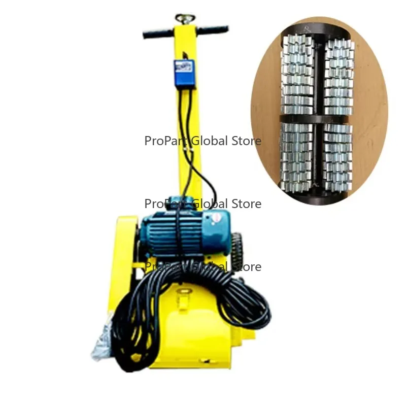 HOT Selling Hand-pushed Equipment Deck Scaling Machine Ship Deck Derusting Machine Steel Plate Hand Push Rust Cleaning Machine