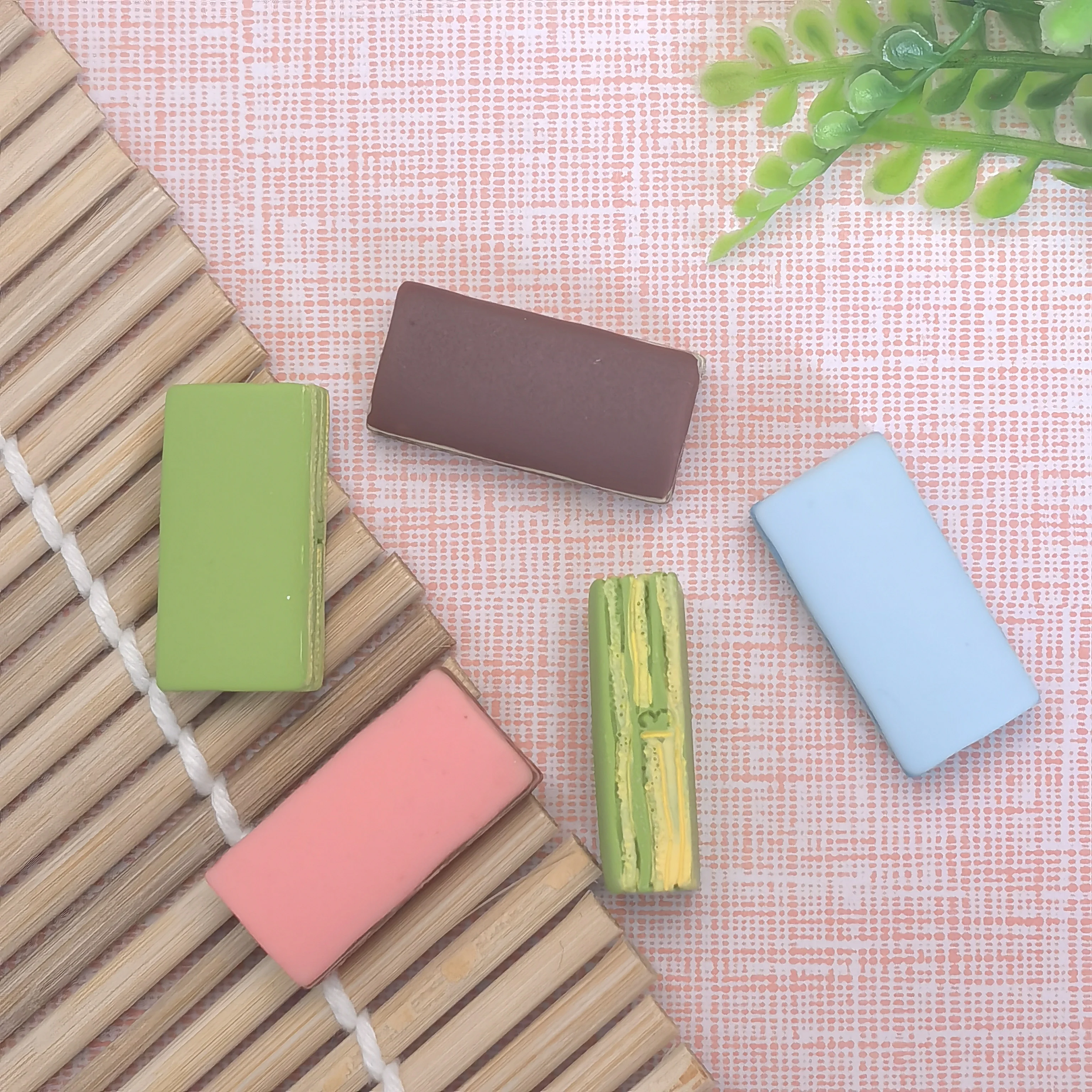 Kawaii  Chocolate Cookies Flatback Resin Cabochon Simulation Food Scrapbooking DIY Crafts Decor Accessories