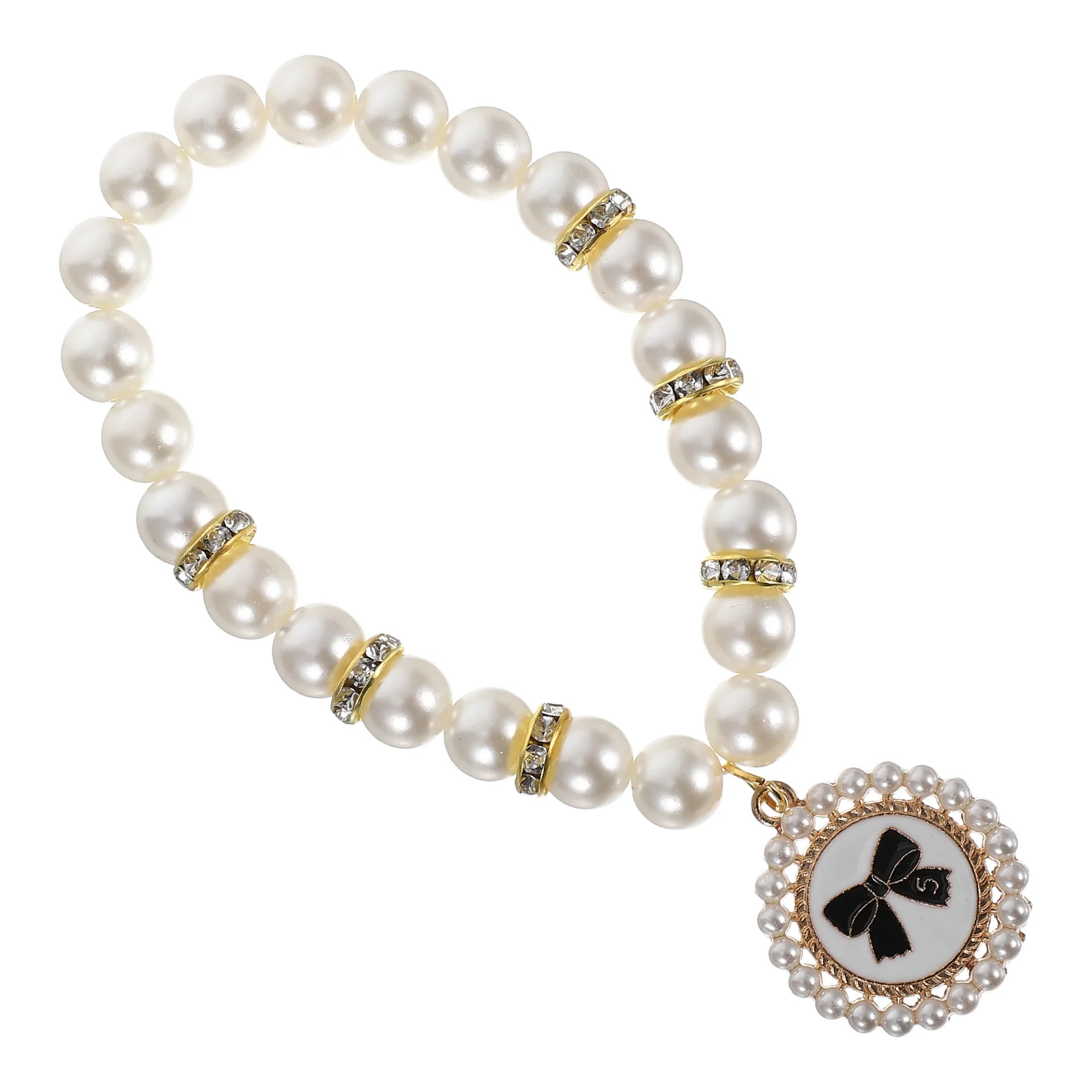 

Pet Necklace For Dogs Cats Adjustable Pearl Collar For Small Medium Large Pets Jewelry Accessories Dog Cat Collar