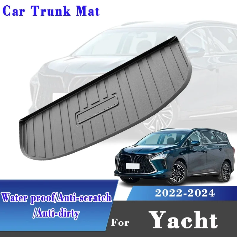 For Forthing Yacht DFSK Forthing 4 U Tour FMC Suba M4 2022 2023 2024 TPE Car Boot Mats Rear Trunk Storage Pad Auto Accessories