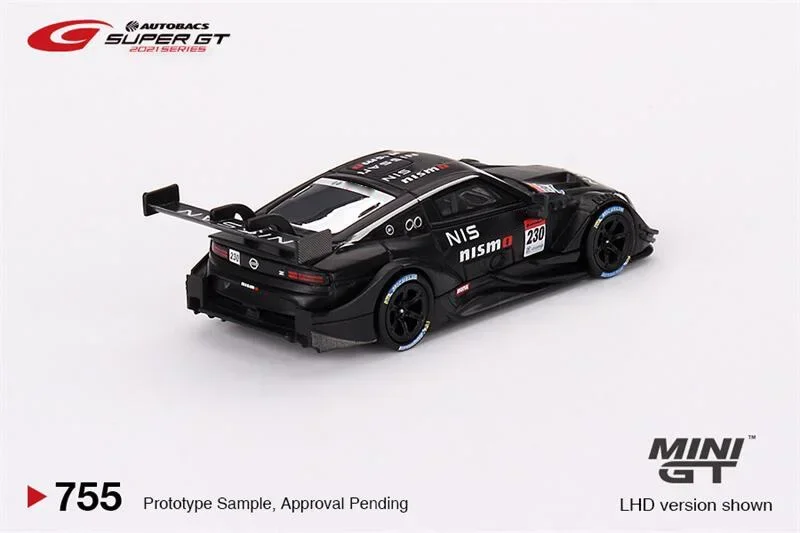 日産-lhdカーモデル,ミニgt 1:64 z gt500 #230, 2021