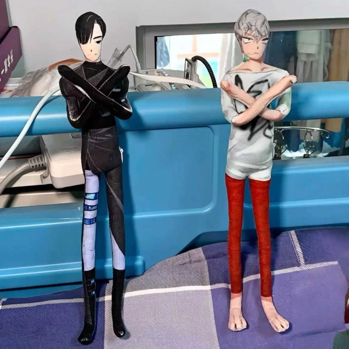28cm Anime Alien Stage Ivan Till Cosplay Doll Stuffed Dolls Funny Abstract Twistable Shape Room Decoration Figure Accessories