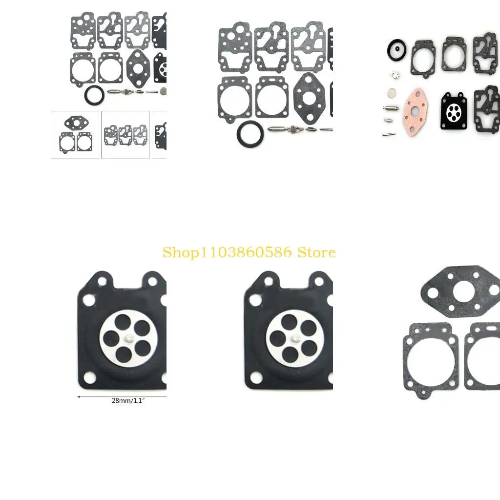 242A Repair Accessories for K20 D20 WYL Carburettor Repair Set Carburetor Rebuild Include Diaphragm Gasket and Needle