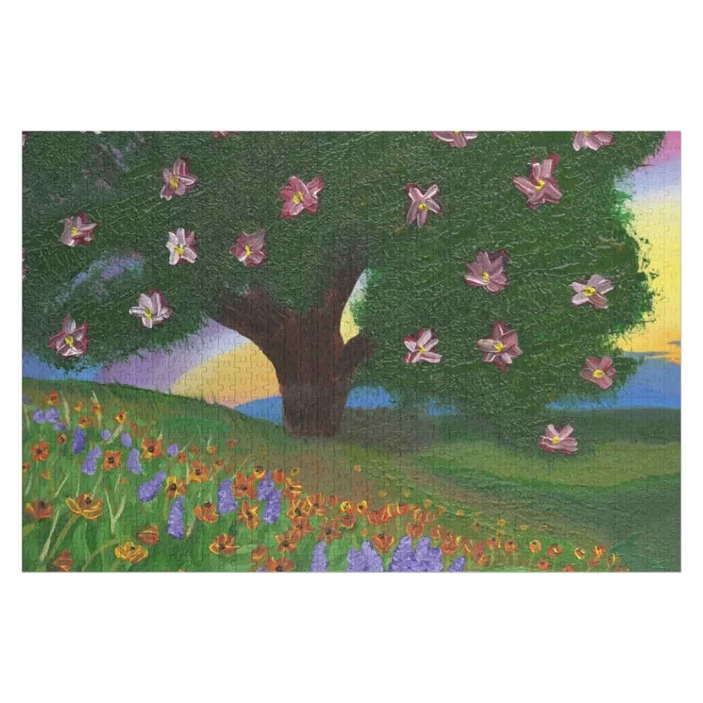 

Peaceful Place - Oil Painting Jigsaw Puzzle Personalized Gift Custom With Photo Toys For Children Diorama Accessories Puzzle