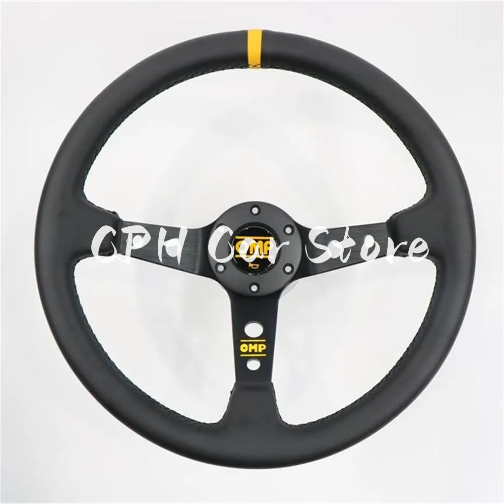 For Cars Racing Car Racing Steering Wheels PU Or suede 14 inch Drifting Sport Steering Wheel Universal