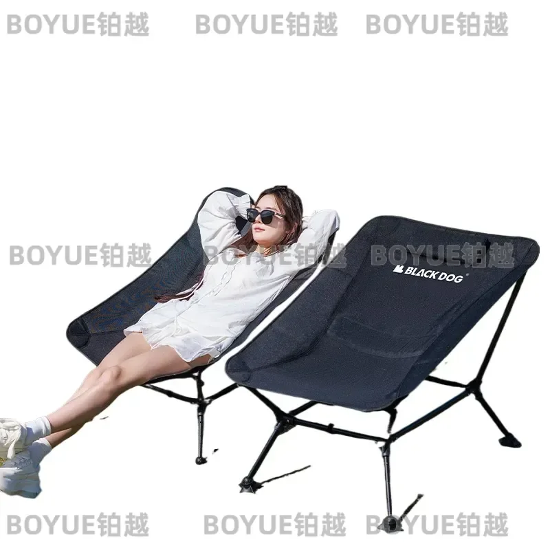 Blackdog Lounge Outdoor Camping Chair Leisure Folding Lunch Beach Chair Portable