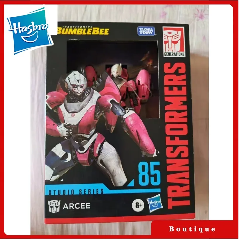 

In stock Hasbro Transformers toysStudio Series SS85 Deluxe Class Arcee Action Figure Robot Toy Collectibles Gift Hobbie
