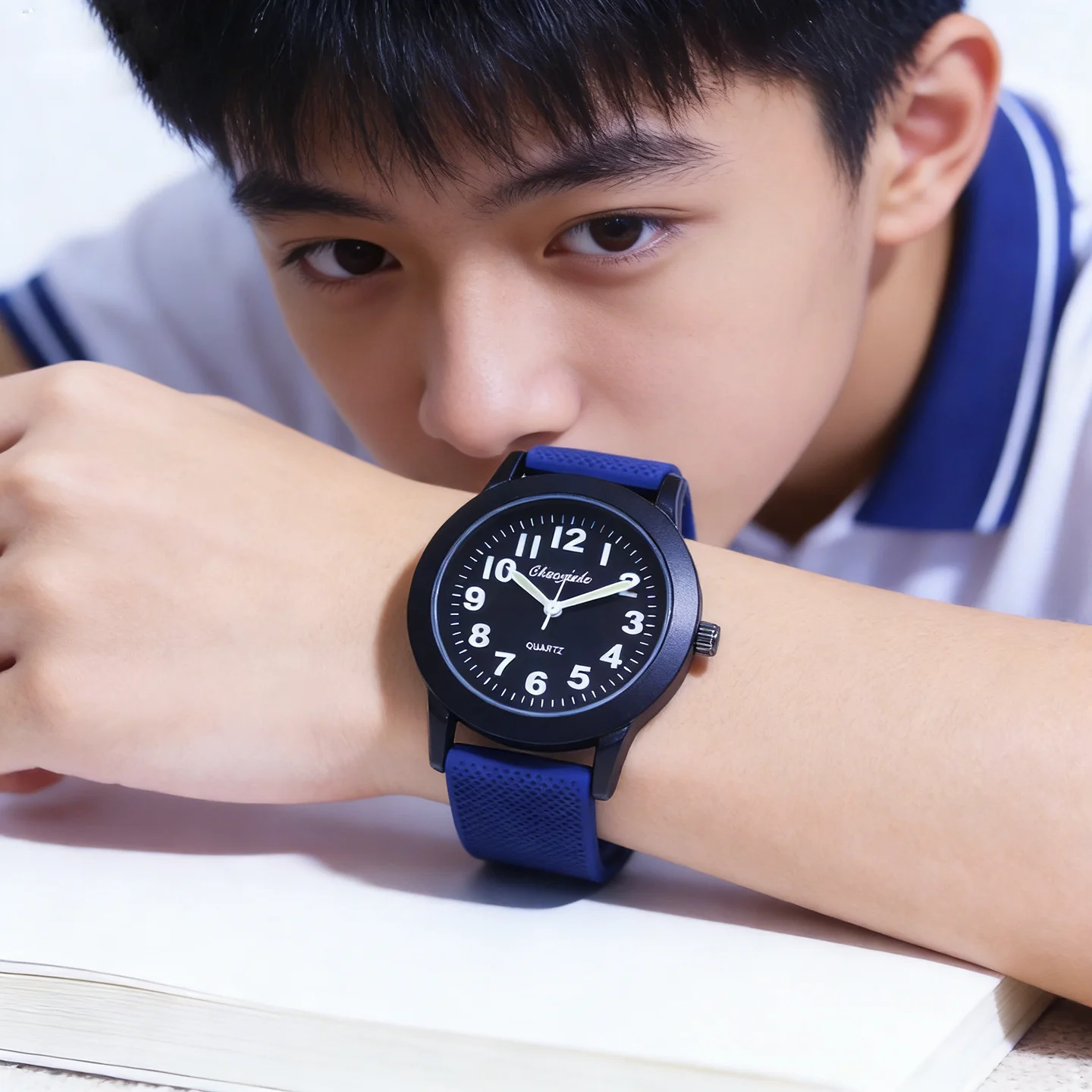 children young man cool fashion sports wristwatch boys girls 12hours quartz high quality electric watches birthday gifts clock