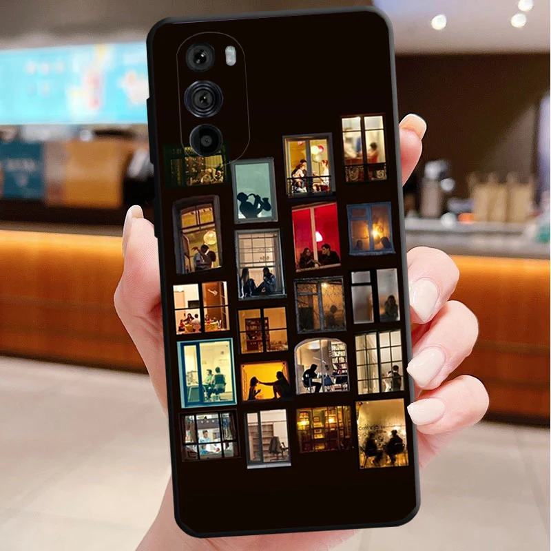 

Phone Case For Motorola Edge 50 40 Pro 60 50 40 30 Ultra Neo Fusion Moto G Play G Stylus G Power G House Night Light Moon