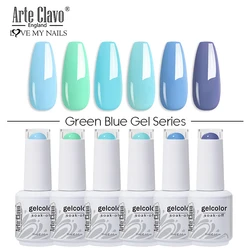 Arte Clavo 15ml Gel Polish Hybrid Varnishes 179 Colors Nails Art For Manicure Soak Off UV Need Top Base Primer Gel Nail Polish