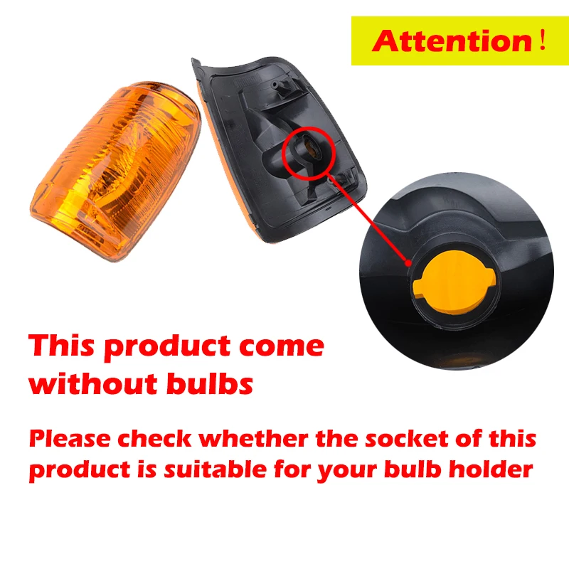 Rhyming Rearview Mirror LED Turn Signal Light Indicator Lamp Lens Cover Fit For Ford Transit MK8 2014 - 2019 Car Accessories