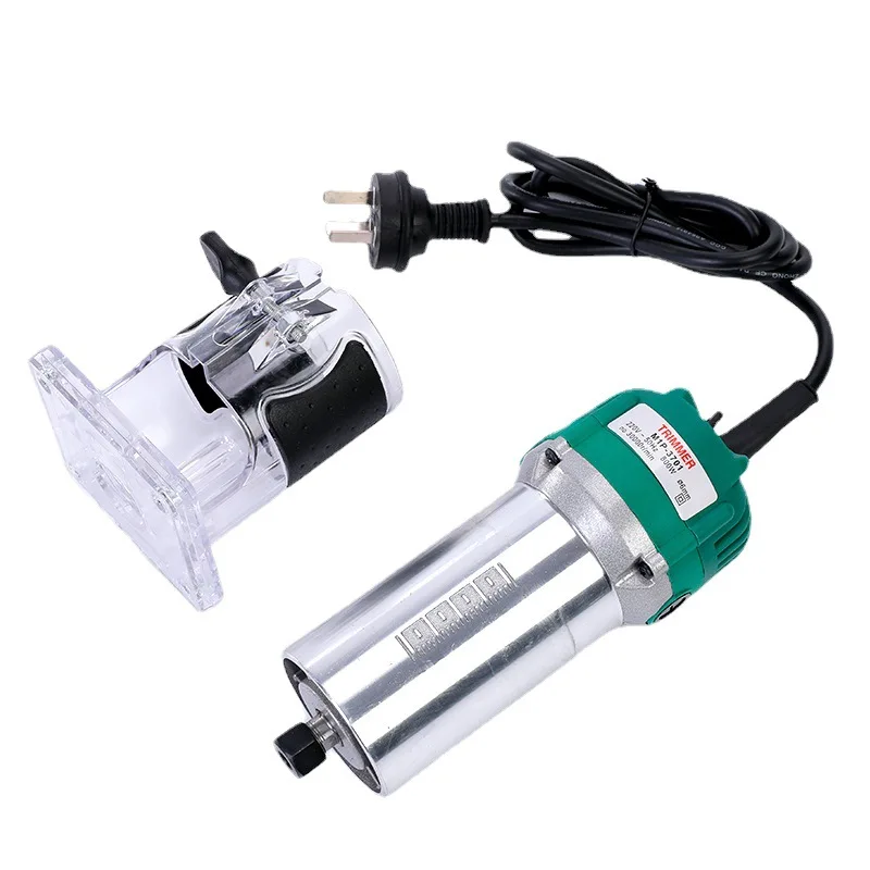 Woodworking tool inverted electric wood milling carving hole multi-functional aluminum plastic board slotting machine