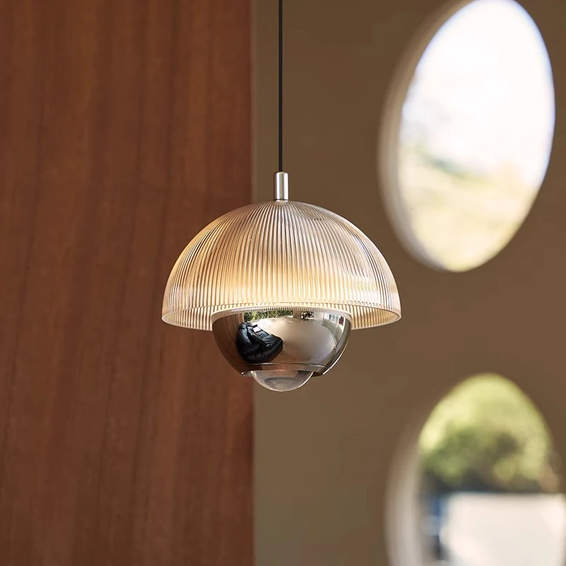 Bedroom eye protection, bedside pendant light, high-end floral bud, foyer atmosphere, hanging line light