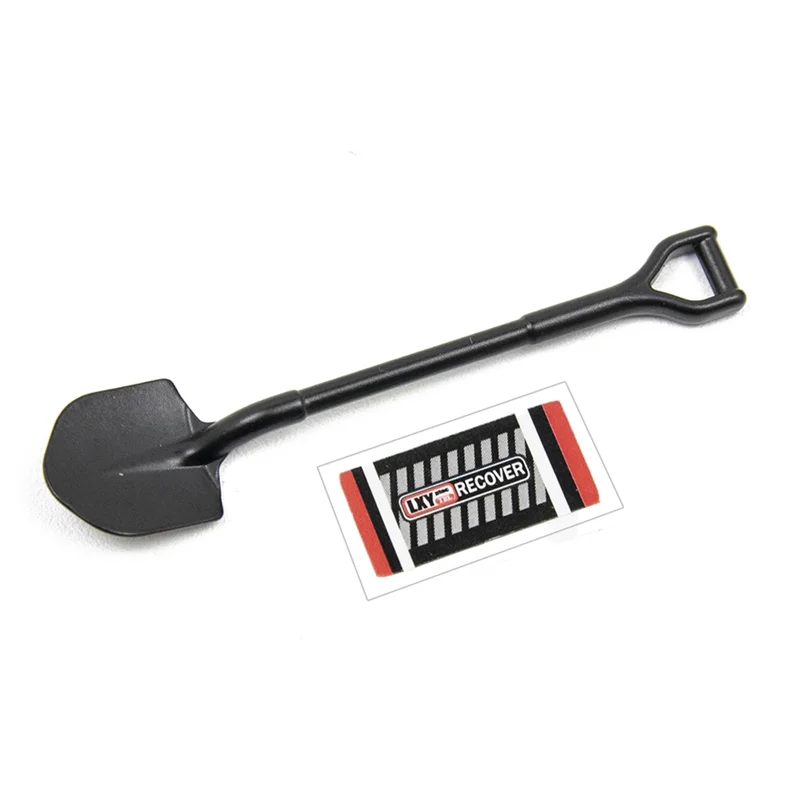 55X12.5Mm Simulation Metal Shovel Decoration for TRX4M Axial SCX24 AX24 FCX24 1/18 1/24 RC Crawler Car Upgrade Parts