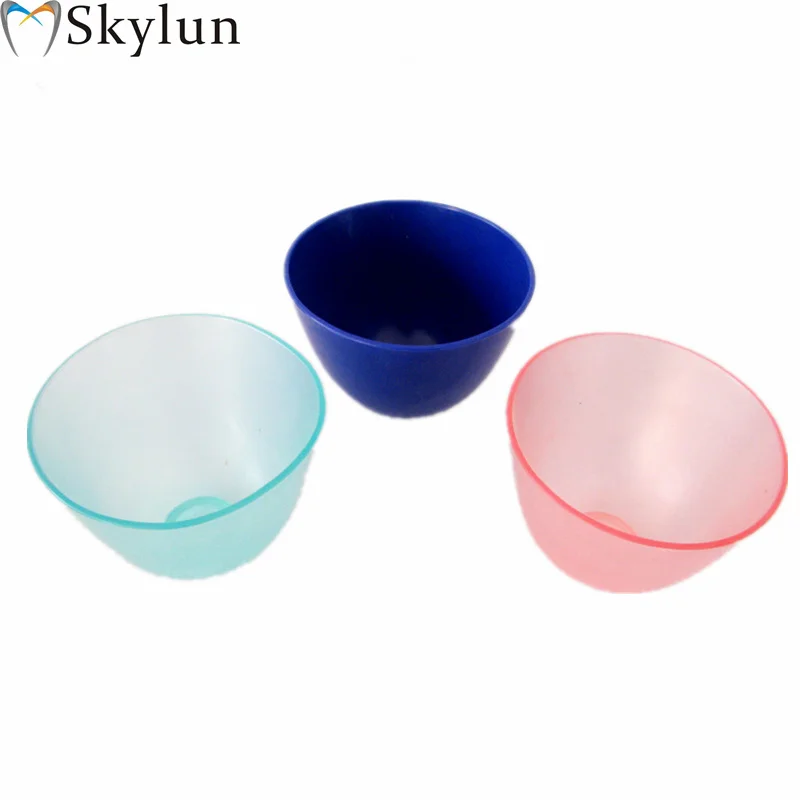 SKYLUN 3PCS Dental Mixing Bowl reconcile bowl rubber bowl cleaning can be repeated Dental Lab materials dental tools SL511