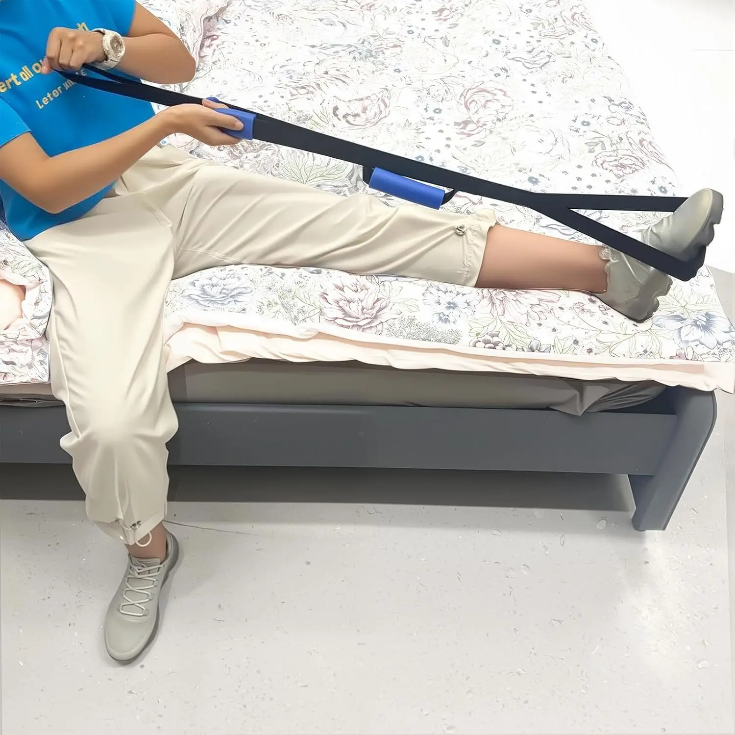 Leg Lift Assistance Belt Paralyzed Patient Lower Limb Rehabilitation Leg Lift Brace Training Belt Walking Lifting Rope