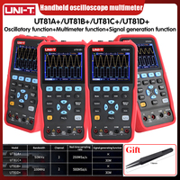 UNI-T UT81A UT81B UT81C UT81D Oscilloscope Multimeter Signal Generator 100MHZ Professional Dual Channels Digital Oscilloscope