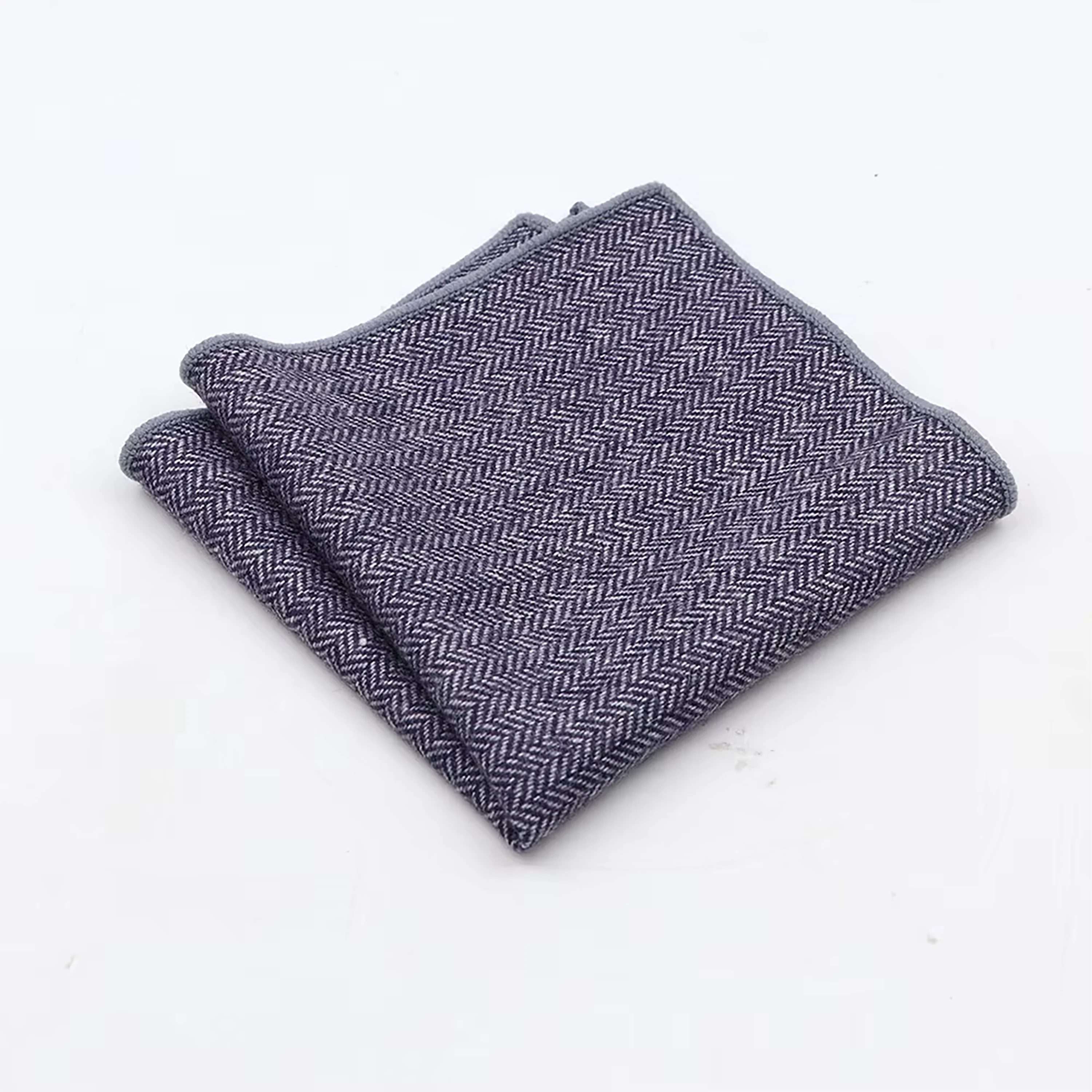 Men's High Quality Wool Cotton Handkerchief Pocket Square