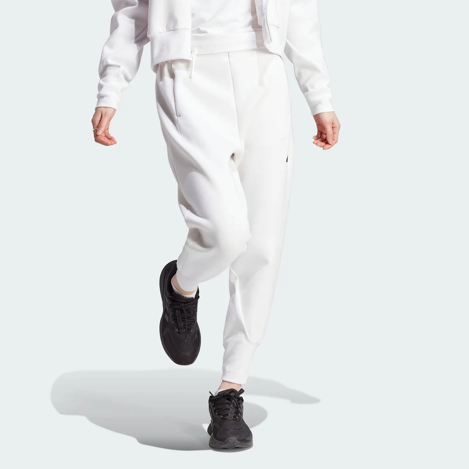 Adidas genuine autumn new women's minimalist knitted sports pants IN5140