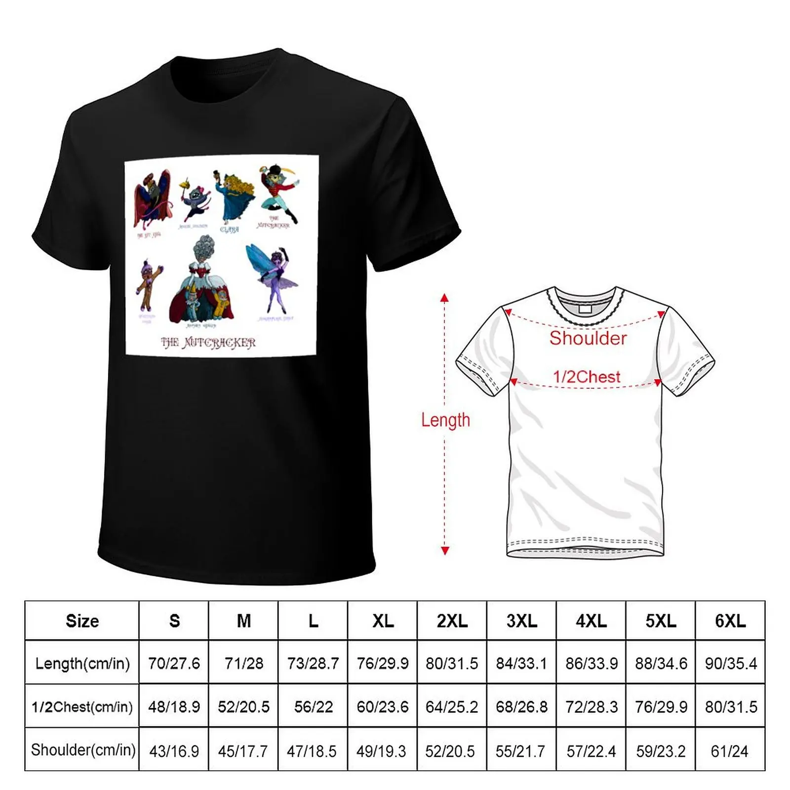 The Nutcracker Poster T-Shirt t shirt custom print T-Shirt