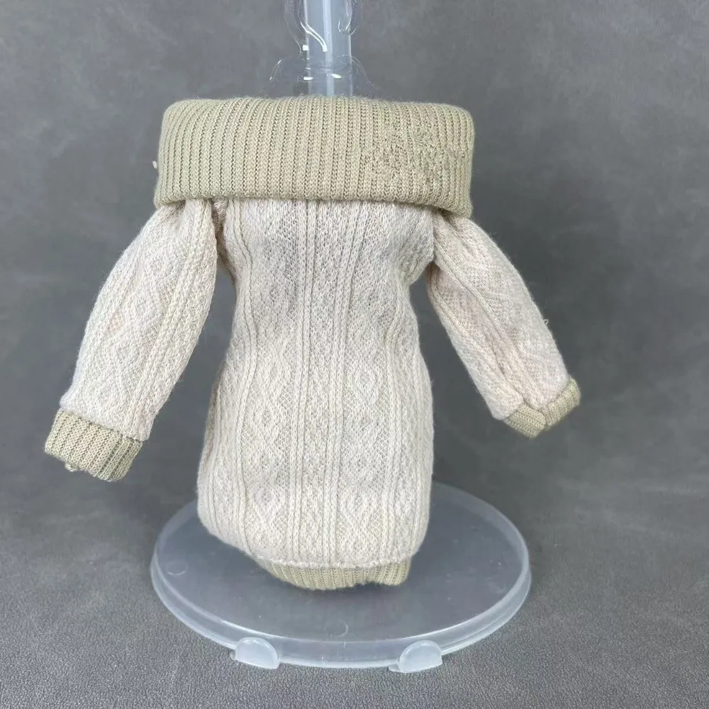 Handmade Doll Knitted Sweater Multicolored Mini 30cm Dolls Casual Dress Kids DIY Gift Toys Doll Accessories Tops for 1/6 Doll
