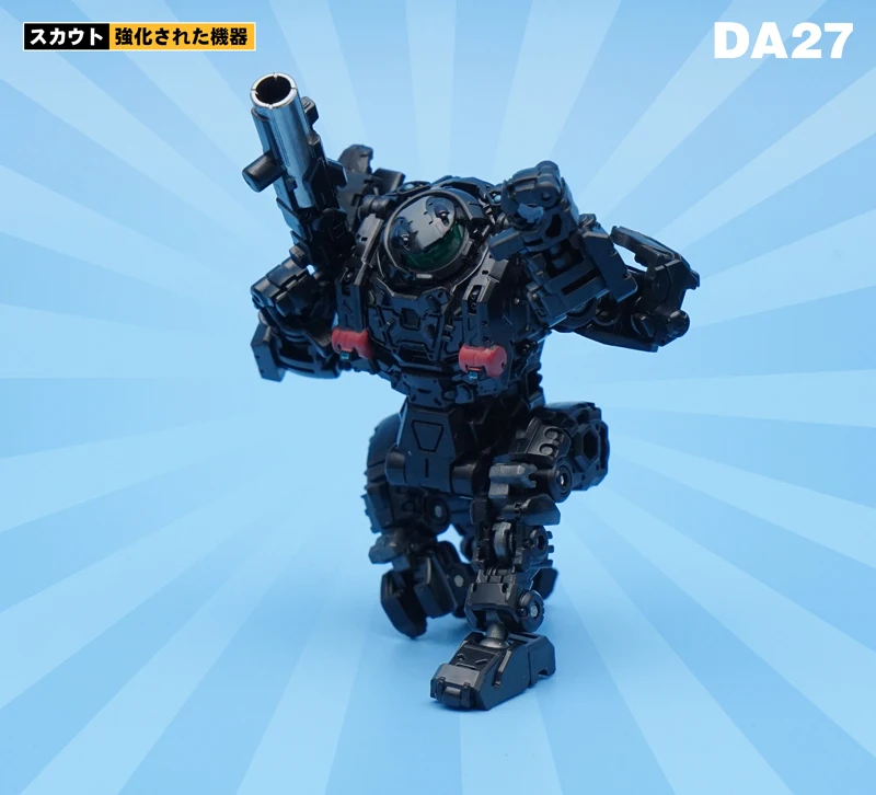 In Stock Transformation MFT DA27 Powered Armor Sea Hunter Special Edition Small Scale Action Figure Robot Model Toys Gifts