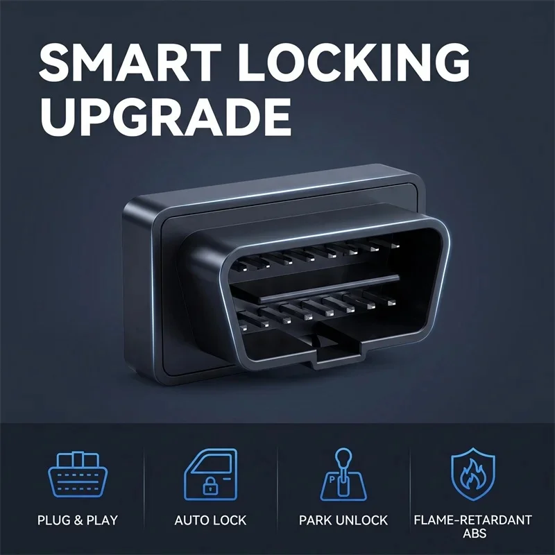 OBD Speed Lock Auto Door Lock Module for Toyota Wildlander, RAV4 PHEV, Frontlander, Corolla Cross, Levin, Corolla, bZ4X, LC300