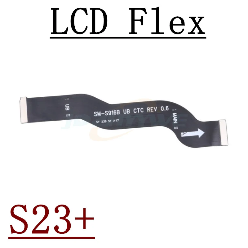 USB Charger Board For Samsung Galaxy S23 Plus Ultra S911 S916 S918 Main Motherboard Port Connector Dock LCD Flex Cable