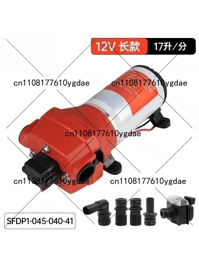12V/24V DC Diaphragm Self-Priming Industrial Pump SFDP1-033-035-41/SFDP1-045-040-41 - Compact Design High Efficiency