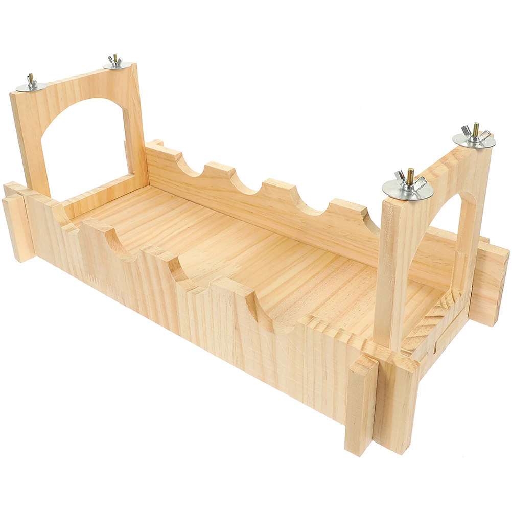 

Wooden Pet Suspension Bridge Small Animal Toys Rat Hedgehog Hamster Cage Accessories Guinea Pig Gerbil Rabbit Lightweight