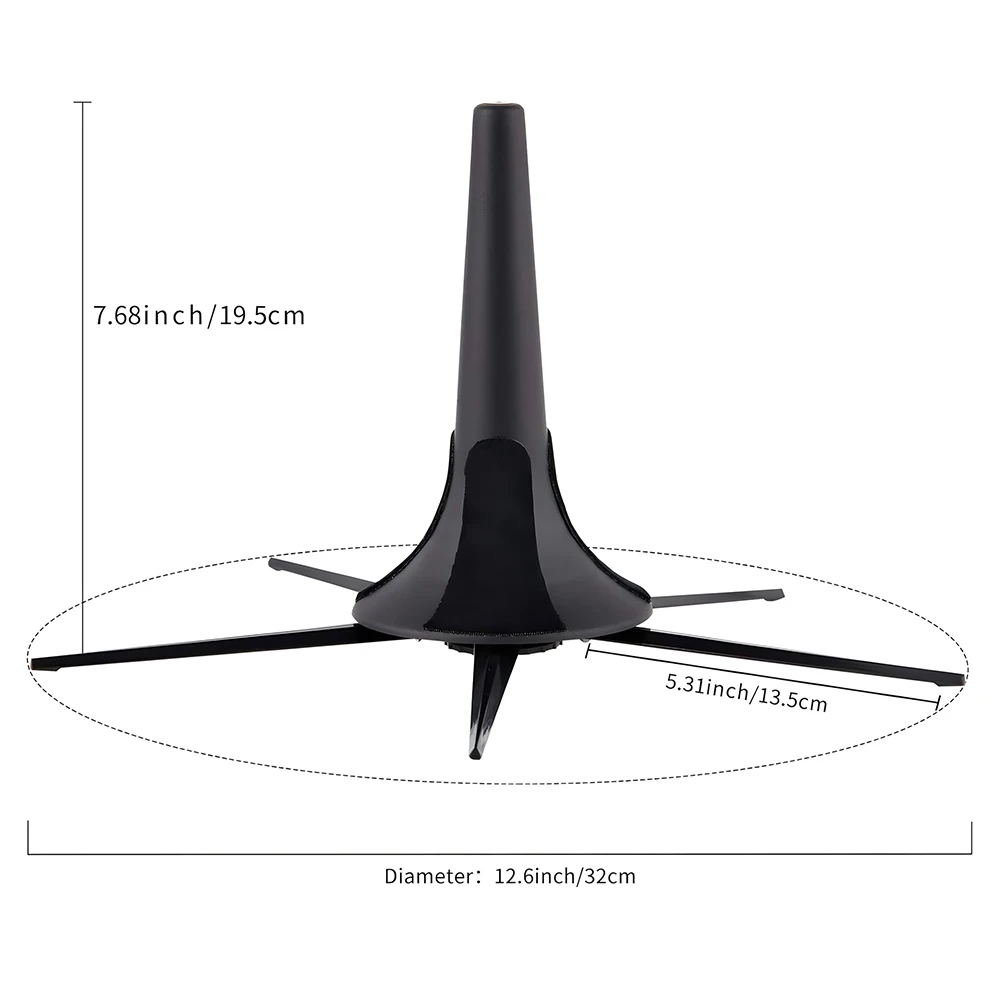 5 أرجل قابلة للطي حامل البوق مقاوم للماء حامل الكلارينيت المعدني المحمولة وضع الرف آلات النفخ الموسيقية الملحقات