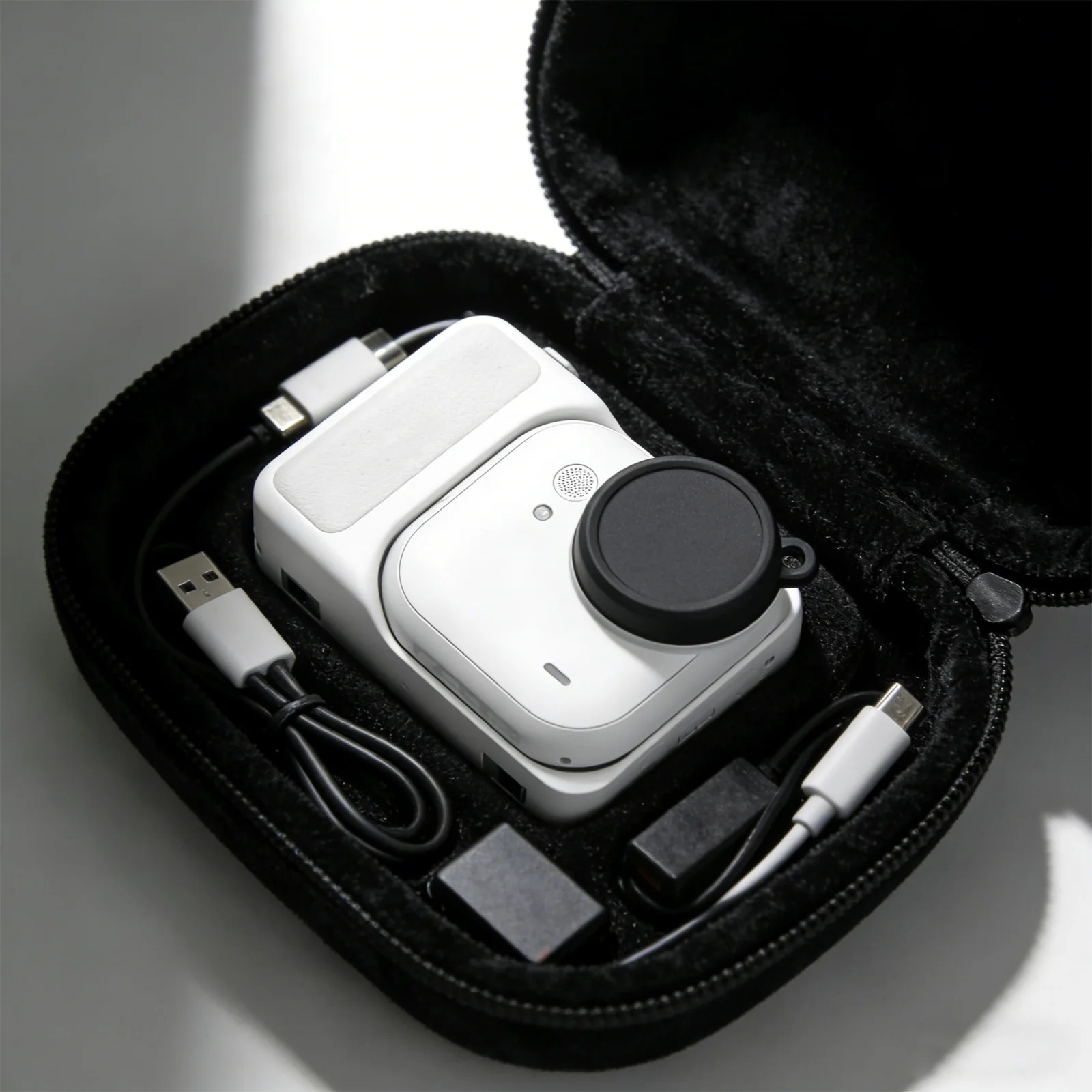 For Insta 360 Go Ultra Lens Cover, Soft Silicone Anti Scratch Dust Proof Protective Cap Camera Accessories